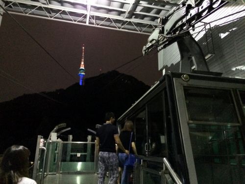 Seilbahn Seoul (Myeongdong-Namsan), Juni 2015
