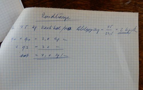 Notizen von Theo Brunner zum Skilift Lauchernalp 1 (1964)
