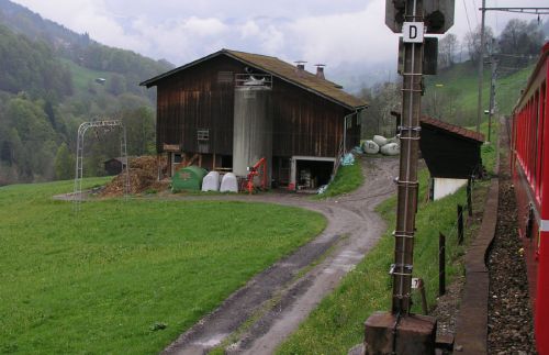 Tebru-Lift von 1958, Saas im Prättigau 
