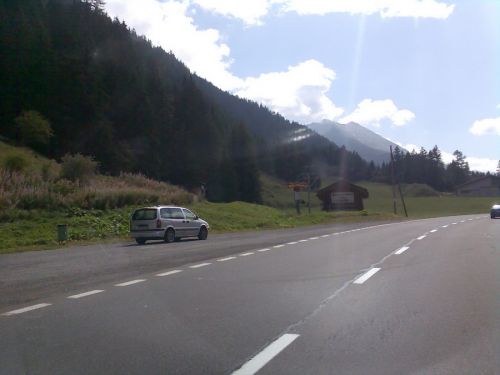 Kleiner Lift auf dem Weg zum Grossen St. Bernhard, September 2009
