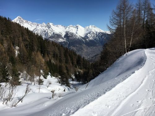 Verbindung Eischoll-Unterbäch, 11. März 2016
