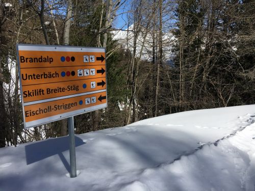 Verbindung Eischoll-Unterbäch, 11. März 2016
