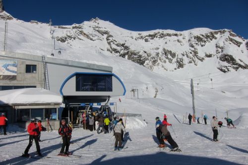 Talstation der Hockenhornbahn
