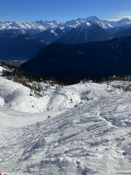 Les Marécottes, 18. Dezember 2023
