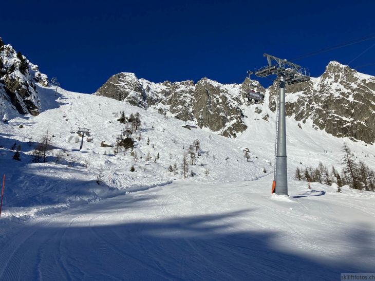 Les Marécottes, 18. Dezember 2023
