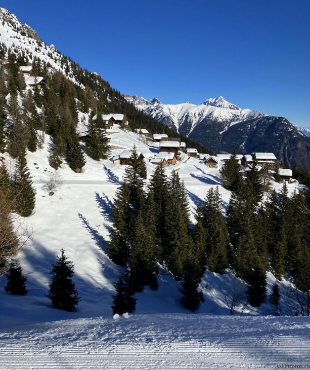 Les Marécottes, 18. Dezember 2023
