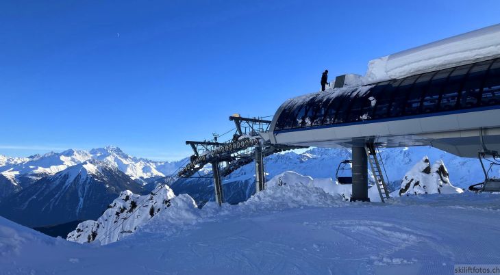 Les Marécottes, 18. Dezember 2023

