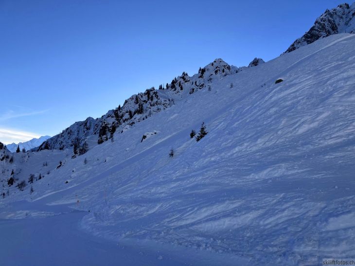 Les Marécottes, 18. Dezember 2023
