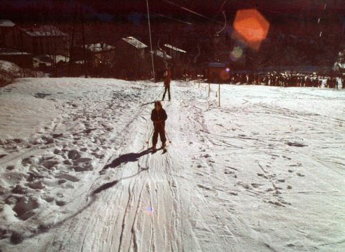 Übungshang Erli, Dezember 1977
