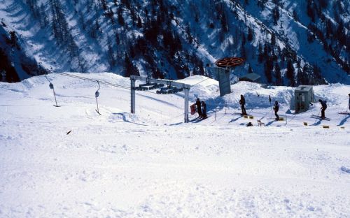 Rosswald, Küpfer-Skilift Stafel, März 1984
