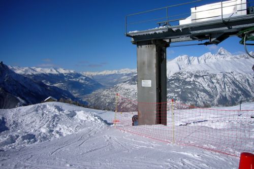 Skilift Fleschboden, Februar 2009
