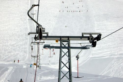 Skilift Stafel, Februar 2009
