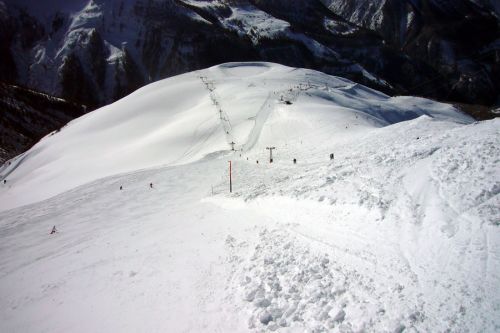 Skilift Stafel, Februar 2009
