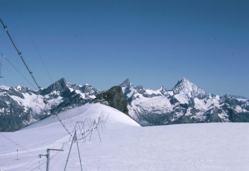Gobba di Rollin, Klein Matterhorn, Juli 1982 (Foto: intermezzo)
