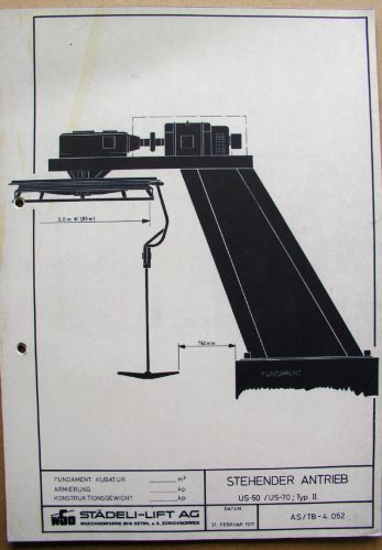 Stehender Antrieb (US50/70), 1977, hier zu [url=http://www.jacomet.ch/themen/skilift/album/thumbnails.php?album=29]Skilift Val Val[/url] (Archiv Bergbahnen Sedrun)

