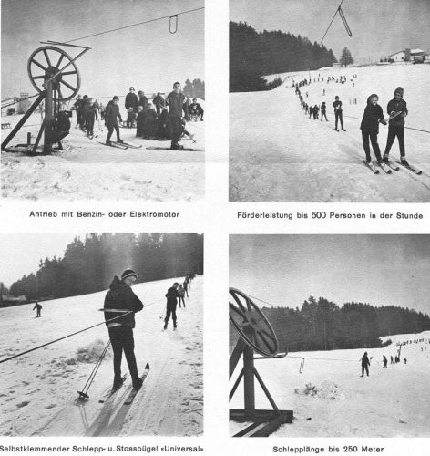Ausschnitt aus Flyer "Pony-Lift" (ca. Mitte 1960er-Jahre)
