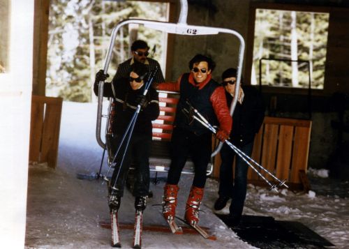 Sessellift in [url=http://www.sunvalley.com]Sun Valley[/url] (Idaho, USA), undatiert, ca. frühe 1970er-Jahre
